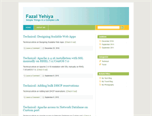Tablet Screenshot of fazalyehiya.com